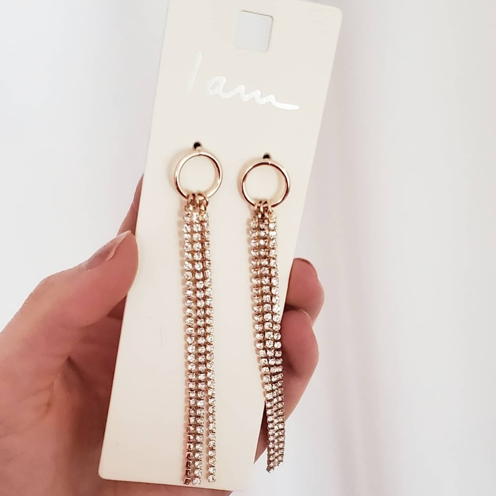 I AM Dangle Earrings